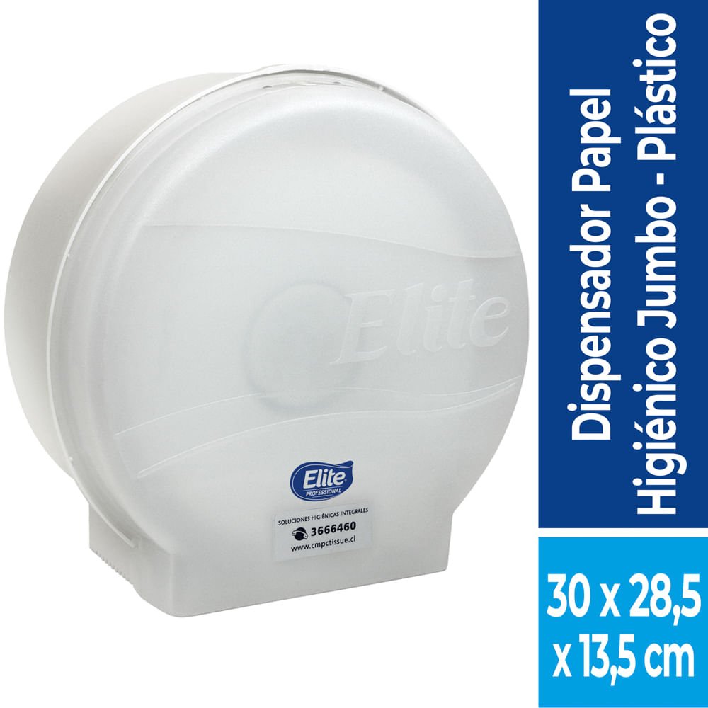 Dispensador Higiénico Jumbo Blanco 1 UN