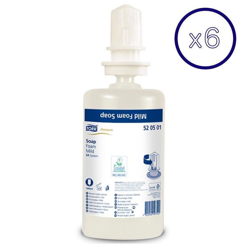Jabón Espuma Mild Elevation - (6 Unidades x 1000 Ml)