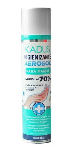 Alcohol Aerosol Higienizate de Manos 330ml- (12 Unidades)