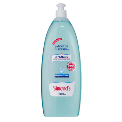 Jabón Líquido Simond´s Hygienic Hipoalérgenico Repuesto 1 L