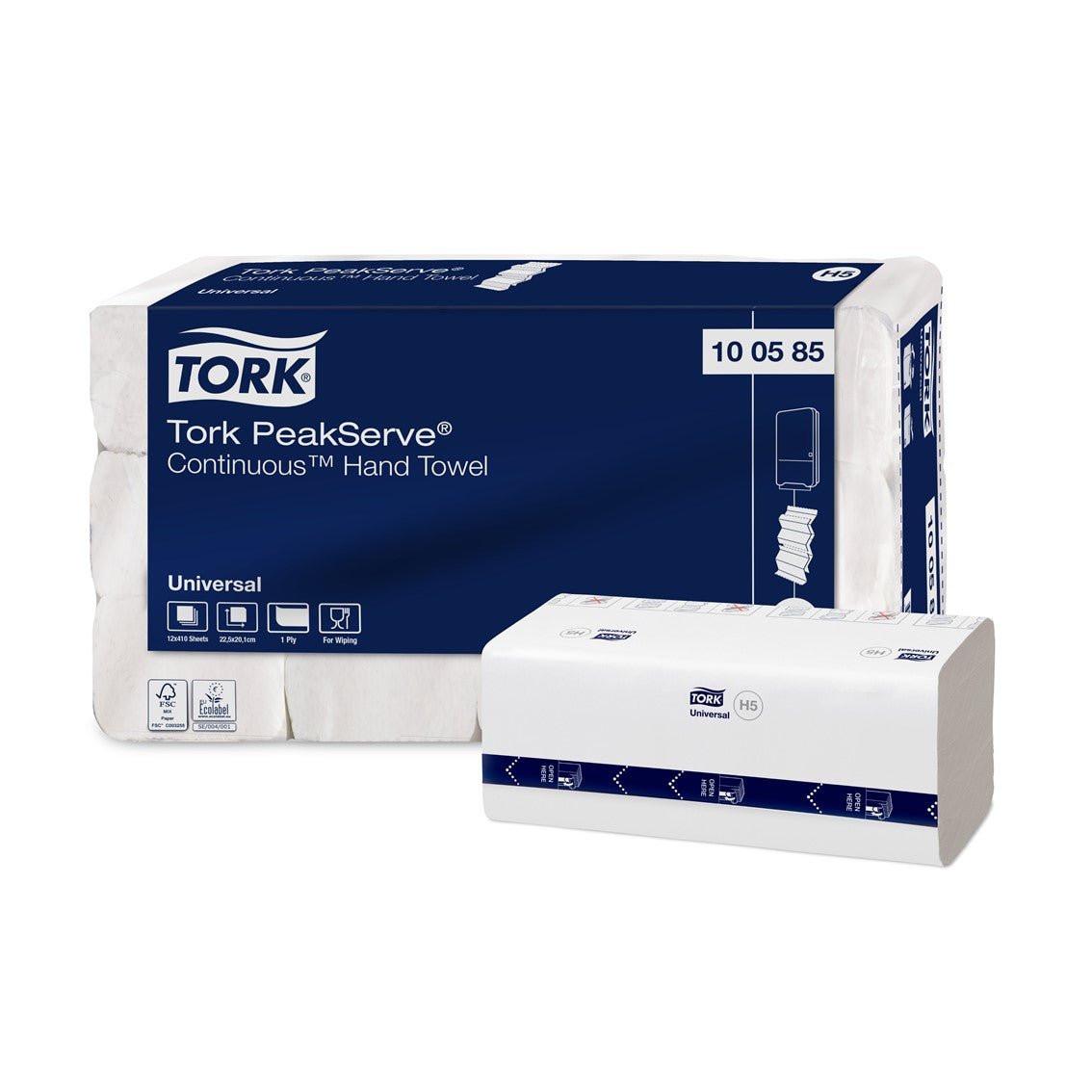 Toalla Advance Peakserve Interfoliada TAD - (12 Paquetes x 410 Hojas)