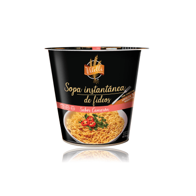 Sopa Instantánea de Fideos Vitelli Camarón 65 g