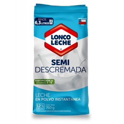 Leche en Polvo Loncoleche SemiDescremada 760 g