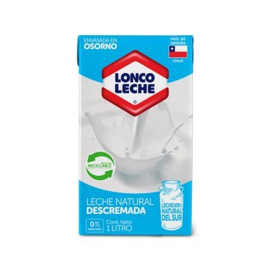 Leche Líquida Loncoleche Descremada 1 L