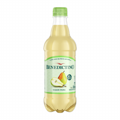 Agua Saborizada Benedictino Pera Botella 500 ml
