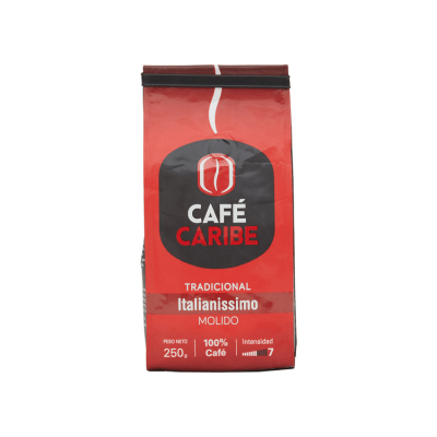 Café Grano Molido Caribe Italianissimo Tradicional 250 g