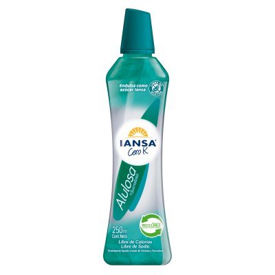 Endulzante Iansa Cero K Alulosa Sucralosa 250 ml