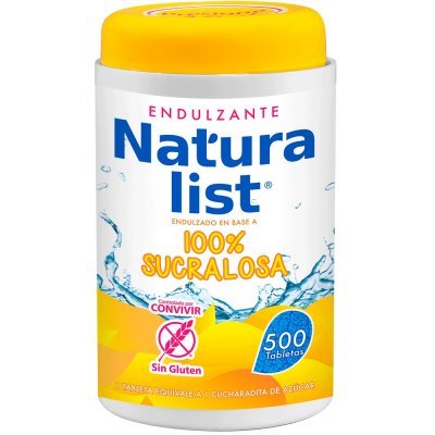 Endulzante Naturalist Sucralosa 500 Tabletas