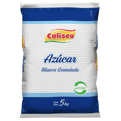 Azúcar Coliseo grado 2 granulada 5 Kg