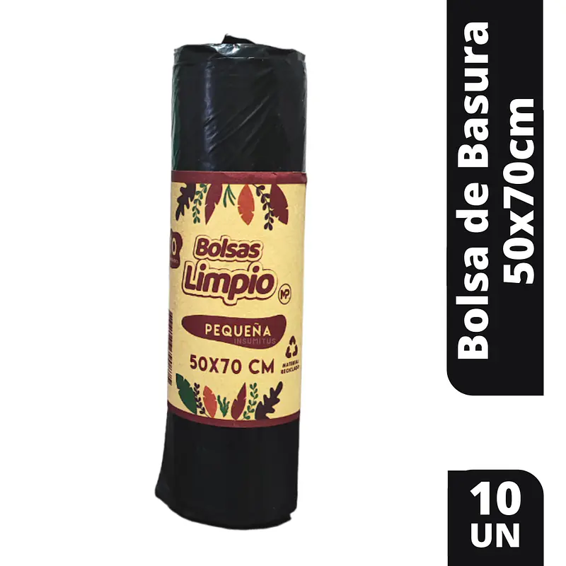 Bolsa de Basura 50x70cm (10 bolsas)