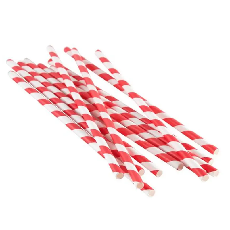 Bombillas de Papel Biodegradables 20cmx6mm (100 unidades)