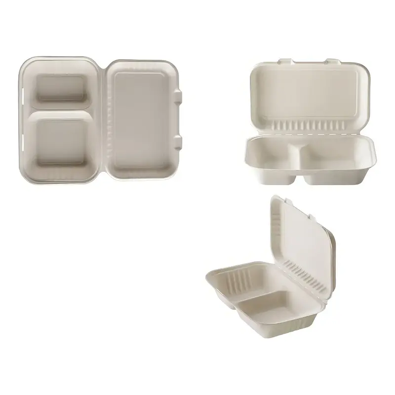 Colacion Biodegradable Compostable con División 50 Unidades