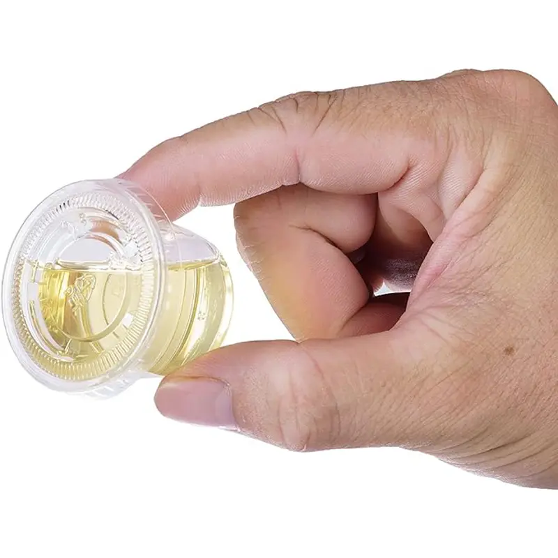 Pocillo Degustador Salsero Antiderrame 1oz 30ml (100 unidades)