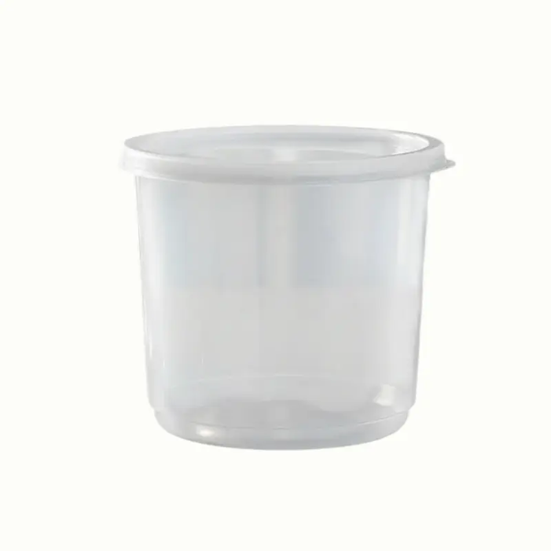 Pote / Contenedor 24oz - 750ml con Tapa (50 unidades)