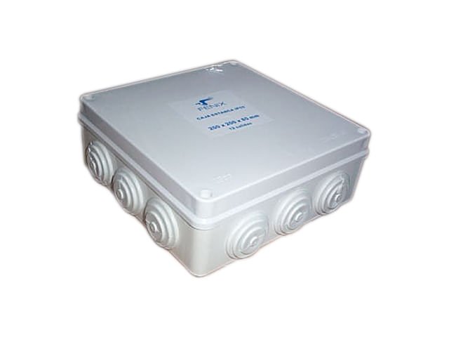 Caja Estanca 200x200x80mm 12 Salidas IP55