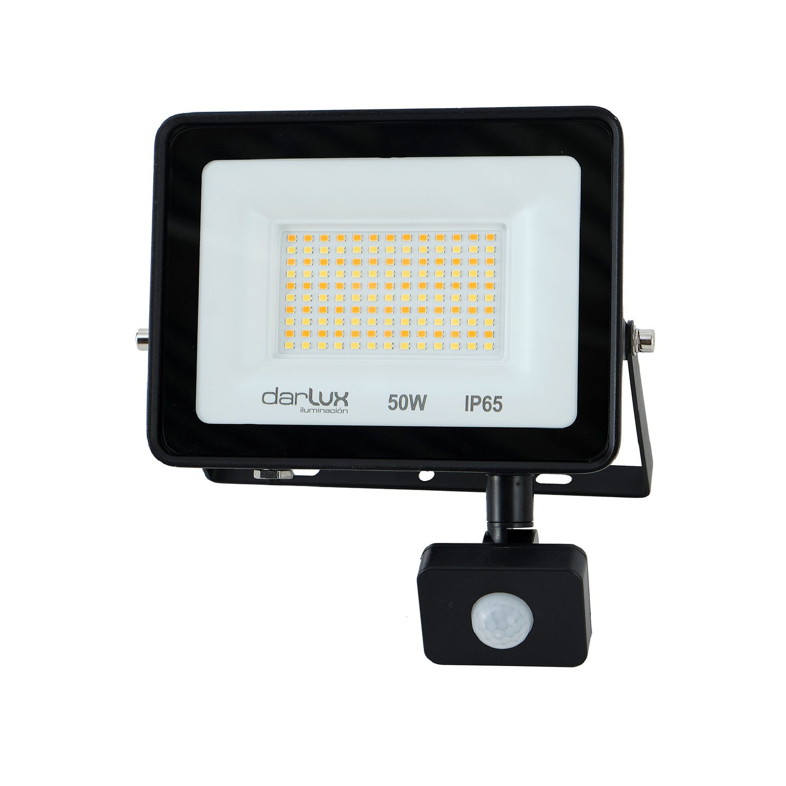 Proyector de Área LED 50W IP65 3 CCT Negro con Sensor