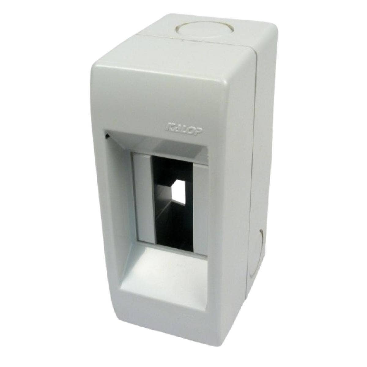 Tablero sobrepuesto 2 circuitos/modulos sin tapa IP20