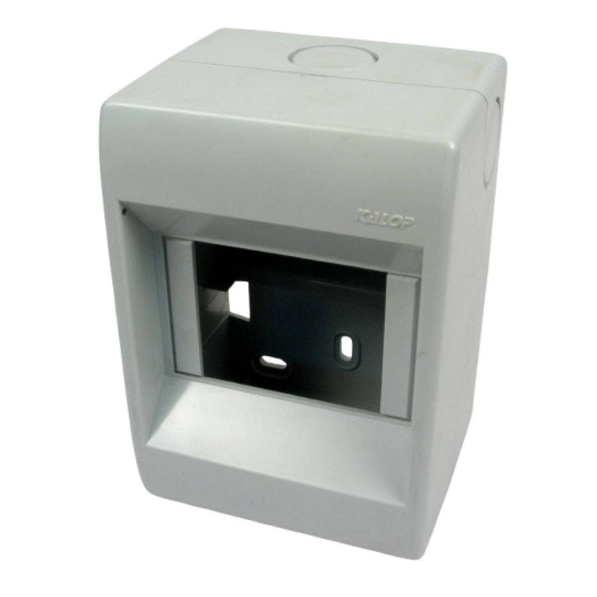 Tablero sobrepuesto 4 circuitos/modulos sin tapa IP20