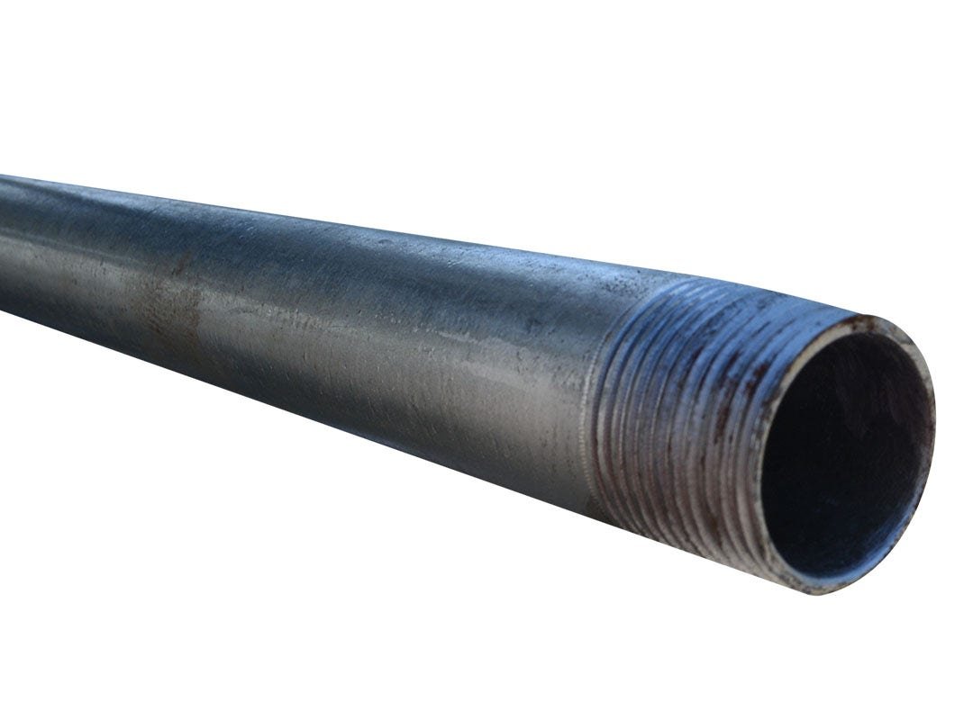 Cañeria acero Galvanizado 4" x 6 Metros Clase A Iso R65