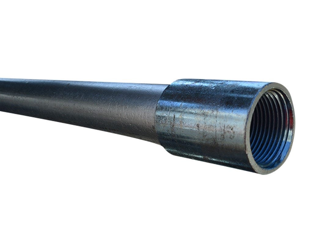 Cañería acero Galvanizado 6" x 3 Metros con copla incluida