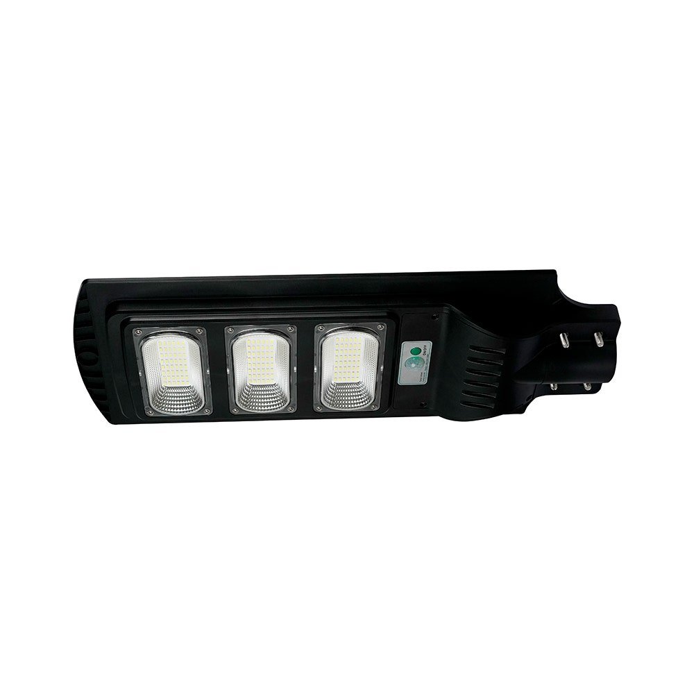 LUMINARIA SOLAR C/ GANCHO 90W PANEL SOLAR INTEGRADO 6500K C/ SENSOR MOV.