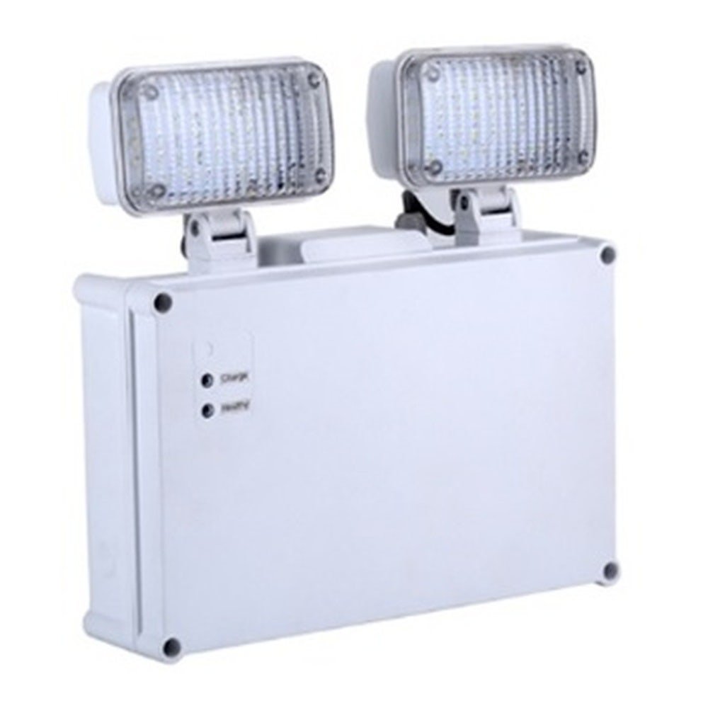 LUZ DE EMERGENCIA INDUSTRIAL IP65 2 FAROS
