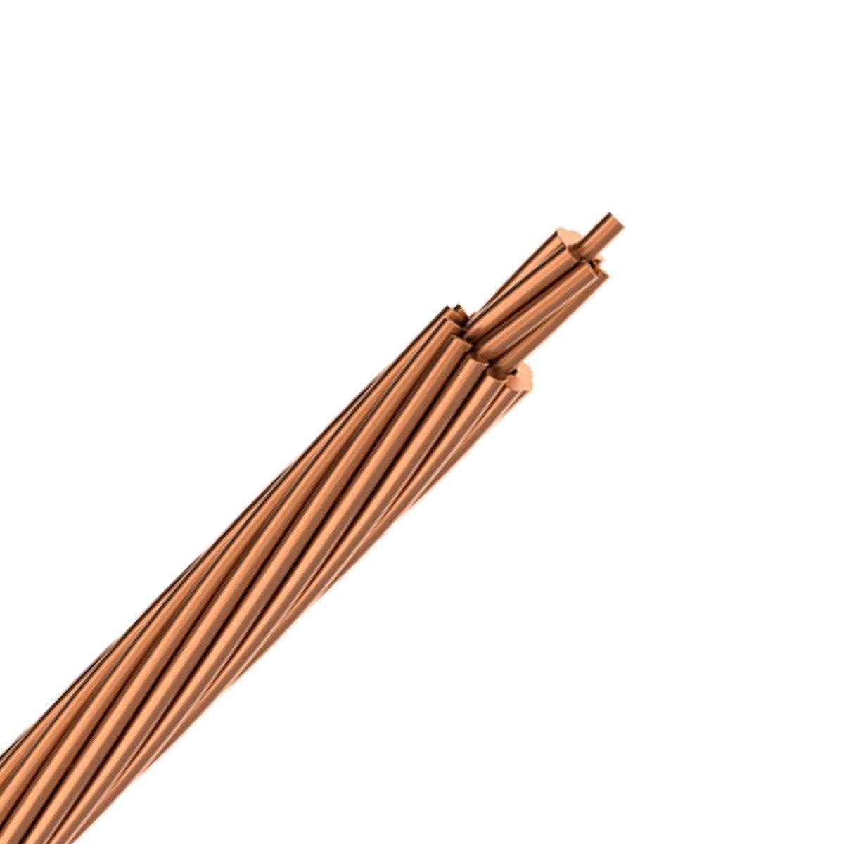 Conductor Cobre Desnudo 2/0awg 19 Hebras, x Metro