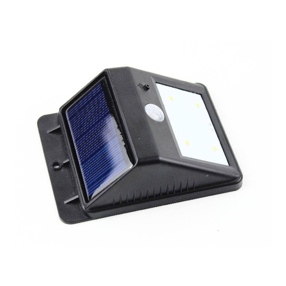 APLIQUE MURO EXTERIOR LED SOLAR MINI C/SENSOR