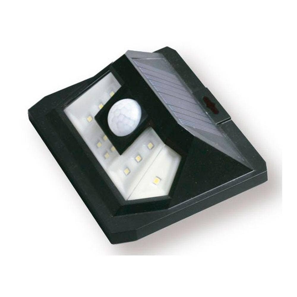 APLIQUE MURO EXTERIOR PC LED SOLAR 150LM C/SENSOR
