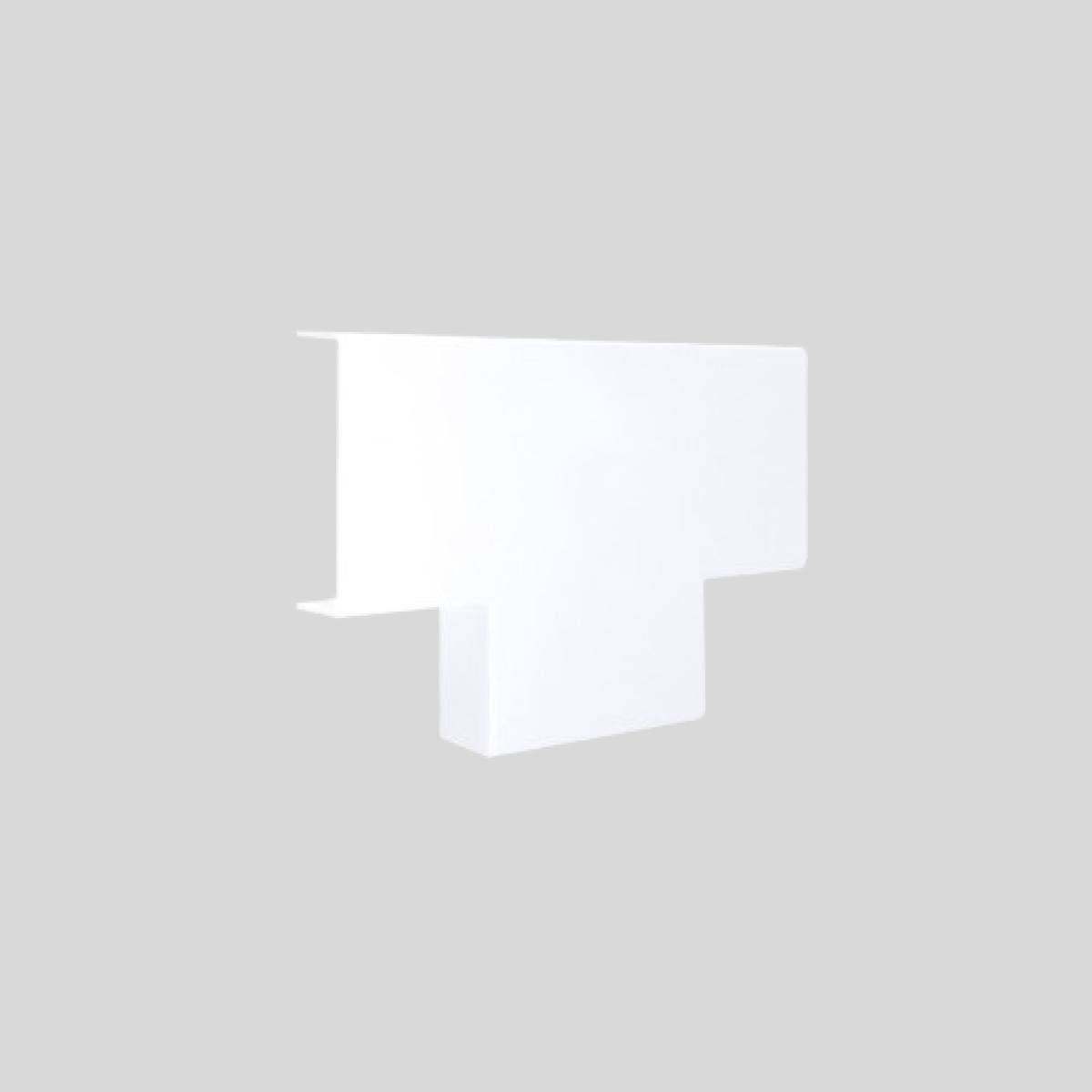 Unión derivación T para canaleta PVC 14x7 blanco