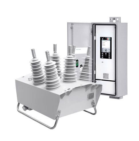 Reconectador de 27kV Noja Power más control RC10