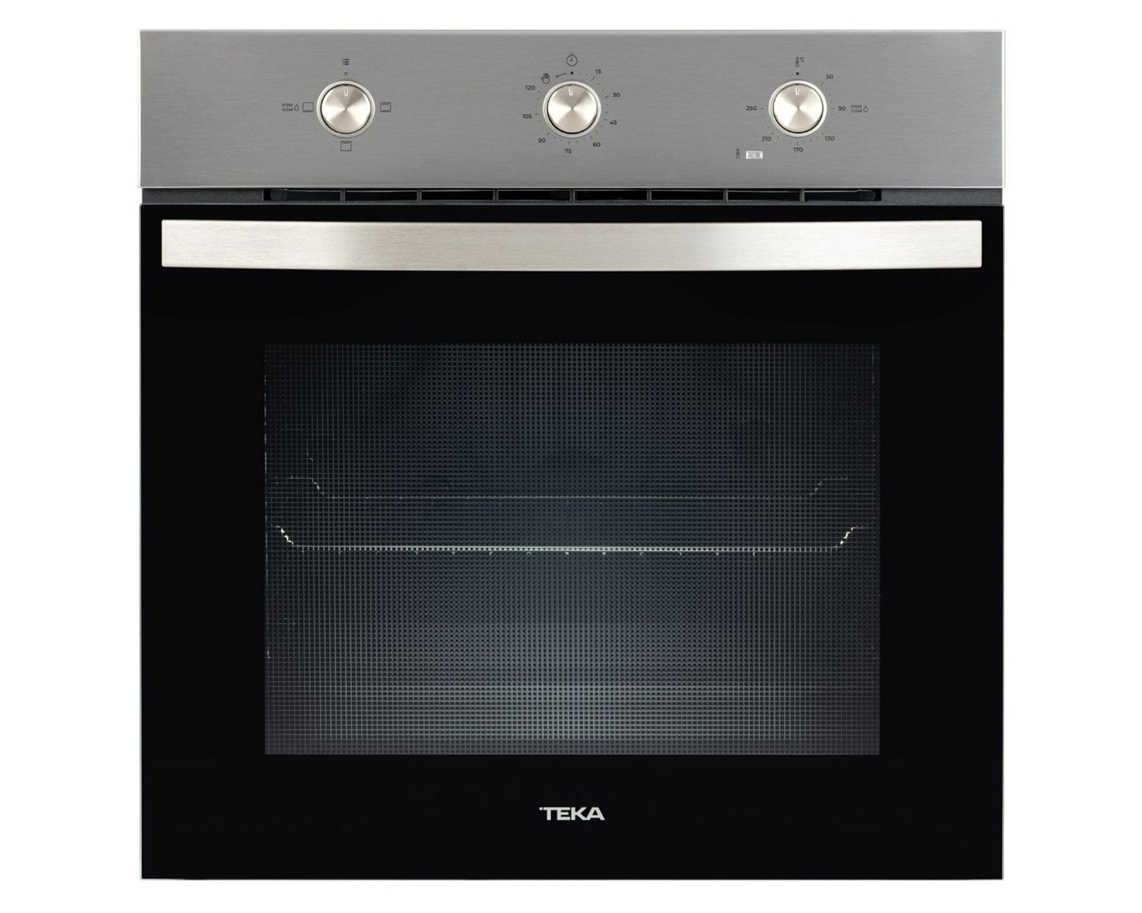 Horno eléctrico empotrado HBB-5360 SS gris 67 lt