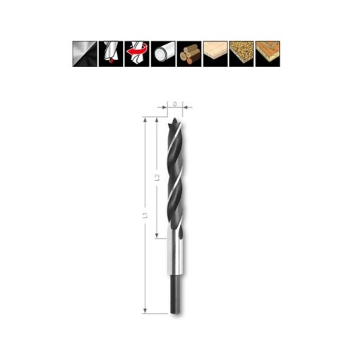 Broca Cilíndrica para Madera DIN 7487 20.00mm