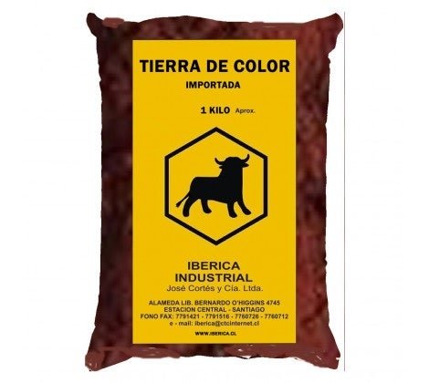 Tierra Color Ibérica Roja 1 Kilo
