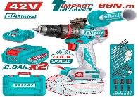 TALADRO INAL.DE IMPACTO 13MM 42V 99NM TOTAL
