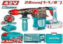 ROTOMARTILLO INALAMBRICO 42V 4.5J SDS PLUS TOTAL