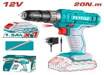 TALADRO INALAMB 10MM 12V 20NM + CARG Y BAT