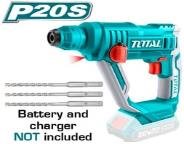 ROTOMARTILLO INALAMBRICO 20V 1,5J SDS-PLUS TOTAL SIN BATERIA SIN CARGADOR