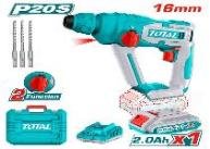 ROTOMARTILLO INALAMBRICO 20V 1,5J SDS PLUS + CARG Y BAT TOTAL