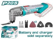 HERRAMIENTA MULTIUSO INALAMBRICO 20V TOTAL SIN BATERIA SIN CARGADOR