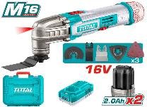 HERRAMIENTA MULTIUSO INALAMBRICO 16V + 2 BATERIA Y CARGADOR