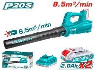 SOPLADOR INALAMBRICO 20V CON CARG + BAT TOTAL