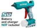 PISTOLA SILICONA A LITIO-ION 12V TOTAL SIN BATERIA SIN CARGADOR