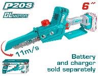 MOTOSIERRA MINI 6" INALALBRICO 20V TOTAL SIN BATERIA SIN CARGADOR