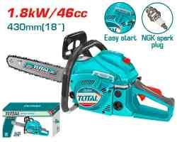 MOTOSIERRA BENCINERA 18" 46CC TOTAL