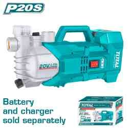 BOMBA DE AGUA INALAMBRICA 20V 180W TOTAL SIN BATERIA SIN CARGADOR