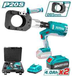 CORTADOR DE CABLE HIDRAULICO INALAMBRICO 20V TOTAL