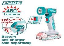 LAMPARA DE TRABAJO INALAMBRICO 8W 20V TOTAL