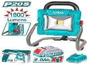 LÁMPARA DE TRABAJO INALÁM 20V 20W + CARG Y BAT