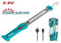 LAMPARA DE TRABAJO INALAMBRICO 3.5W 4V TOTAL